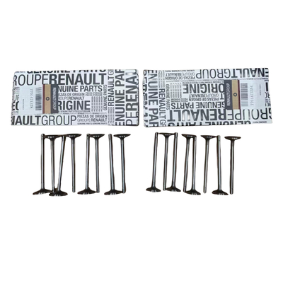 Engine Intake And Exhaust Valves OE 7701471378 7701473354 For  Nissan Dacia